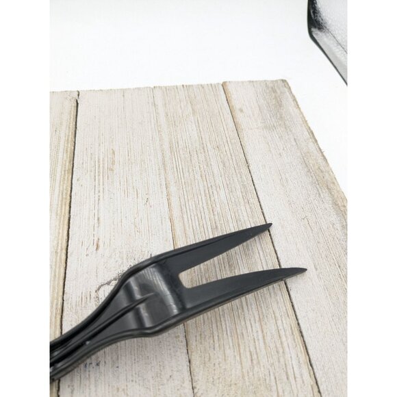 Tailor Made #1 Black Nylon Plastic Meat Turning Fork 11" - Picture 4 of 5